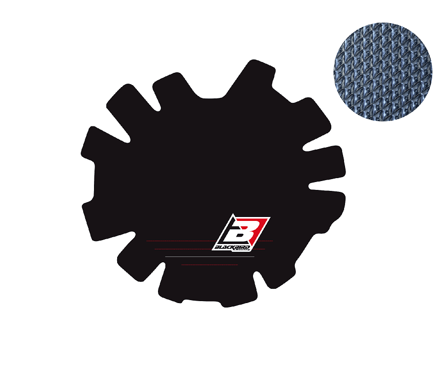 BLACKBIRD KIT ADESIVO PROTEZIONE CARTER FRIZIONE KTM EXC F 250 2008-2010 RACING 