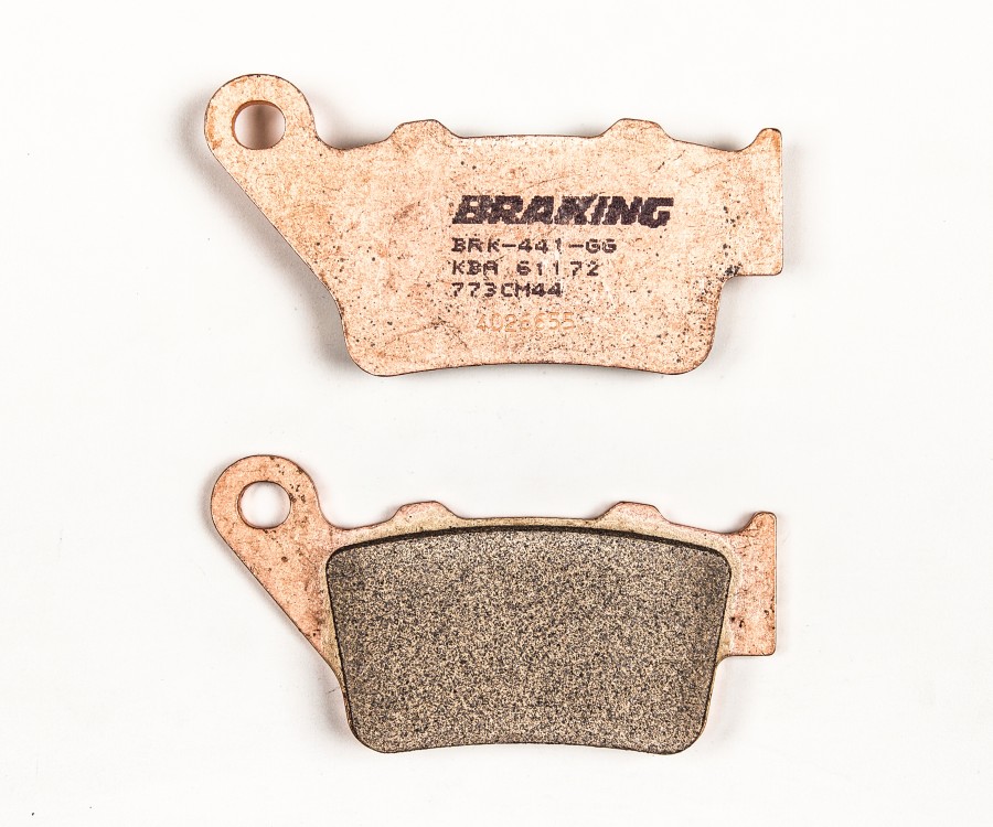 Braking Pastiglie Freno Posteriori Sinterizzate per Husqvarna 350 TE 1989-1991