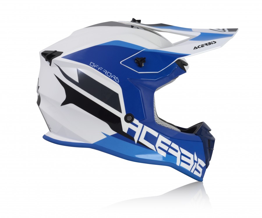 Acerbis CASCO ACERBIS LINEAR BIANCO/BLU 