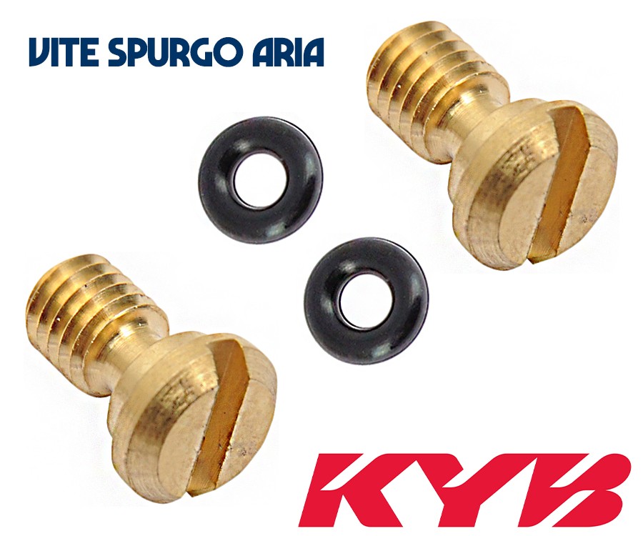 Tellaboull Valvola di spurgo dellAria Motocross Adatta per forcelle KTM/Husky/WP o Marzocchi con Vite di sfiato Aria M4x0.7 nel Cappello a Forcella. 