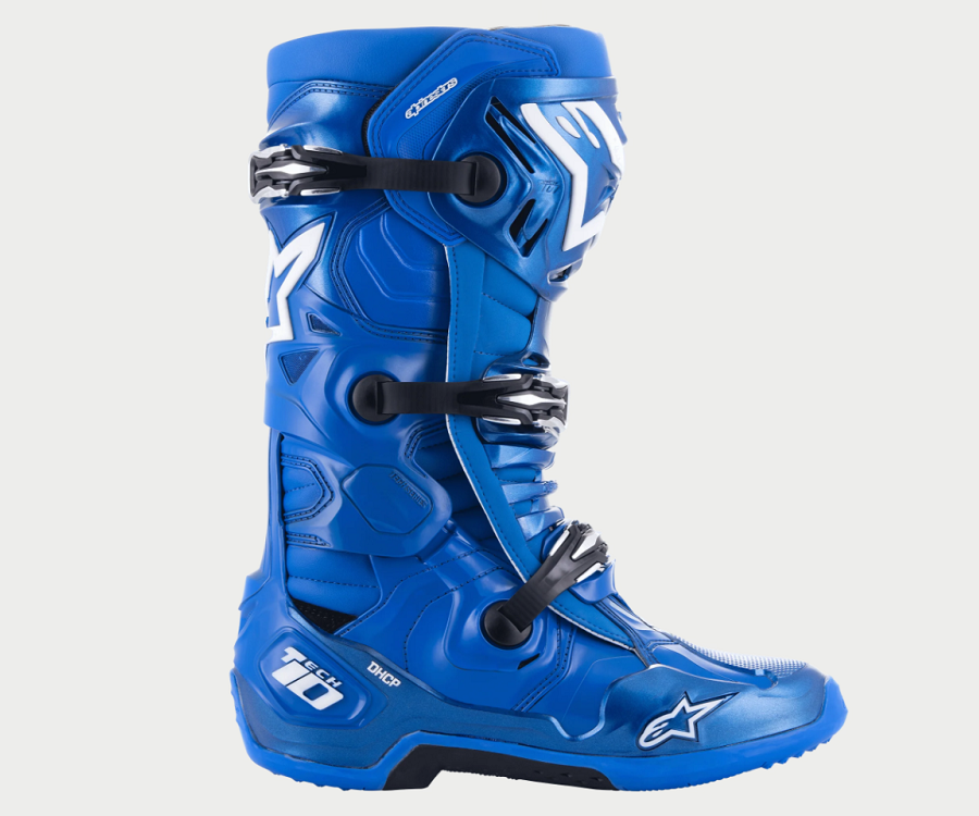 Stivali moto blu store