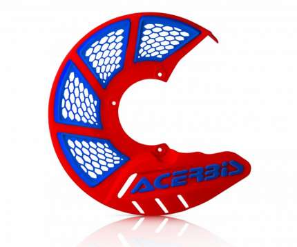Paradisco anteriore Acerbis X-Brake 2.0 Rosso / Blu
