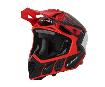 Casco Acerbis X-Track 2206 NERO / ROSSO