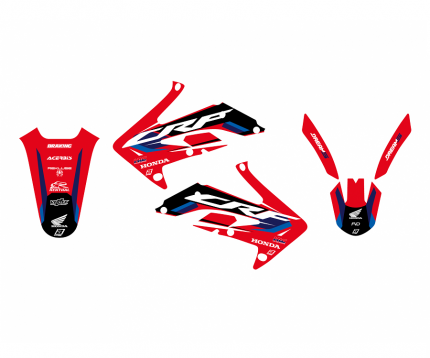 Kit adesivi Dream 5 HONDA CRF 450R 2005-2008