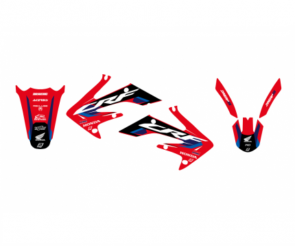 Kit adesivi Dream 5 HONDA CRF 250R 2004-2009 HONDA CRF 250X 2004-2018