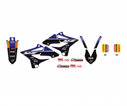 Kit adesivi Blackbird Replica Yamaha Racing 2021 YAMAHA YZ 125 / 250 2015-2021
