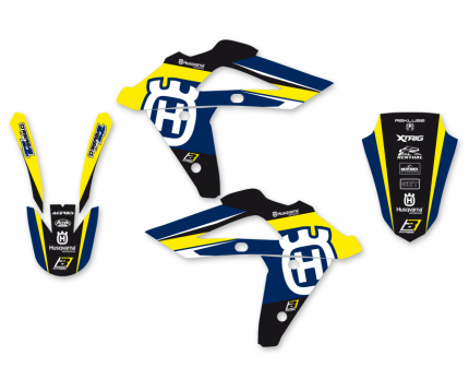 Kit adesivi Dream 4 HUSQVARNA TC - TE 250 / 450 / 510 2005-2007