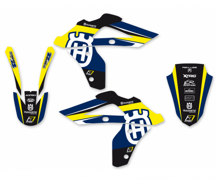 Kit adesivi Dream 4 HUSQVARNA CR - WR 125 2006-2008 HUSQVARNA WR 250 2006-2013 