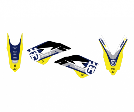 Kit adesivi Dream 5 HUSQVARNA TC 125 2014-2015 HUSQVARNA TC 250 2014-2016 HUSQVARNA FC 250 / 350 / 450 2014-2015 HUSQVARNA TE - FE 125 / 250 / 300 / 350 / 450 / 501 2014-2016