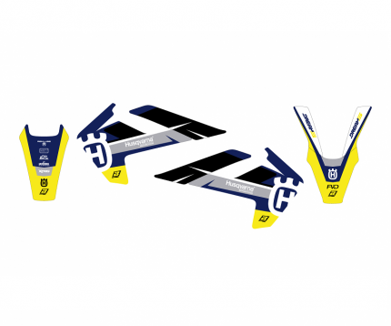 Kit adesivi Dream 5 HUSQVARNA TC 125 2016-2018 HUSQVARNA TC 250 2017-2018 HUSQVARNA FC 250 / 350 / 450 2016-2018 HUSQVARNA TX - TE - FE 125 / 250 / 300 / 350 / 450 / 501 2017-2019