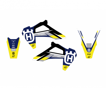 Kit adesivi Dream 5 HUSQVARNA TC - FC 125 / 250 / 350 / 450 2019-2022 HUSQVARNA TE - FE 150 / 250 / 300 / 350 / 450 / 501 2020-2023