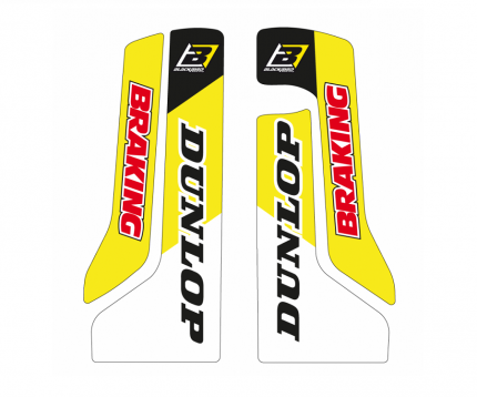 Adesivi parasteli forcella HUSQVARNA TC - FC 125 / 250 / 350 / 450 2023-2024 HUSQVARNA TE - FE 150 / 250 / 300 / 350 / 450 / 501 2024