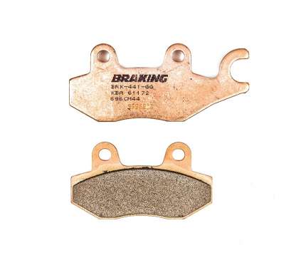 Pastiglie anteriori sinterizzate Braking KAWASAKI KX 125 / 250 / 500 1989-1993