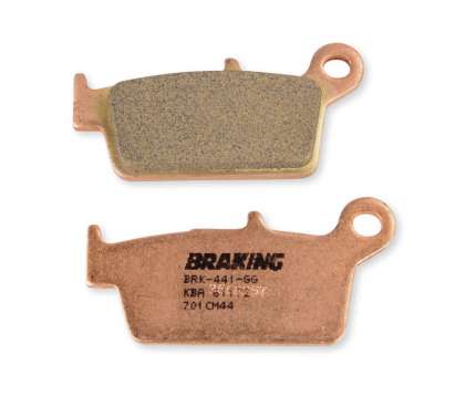 Pastiglie posteriori sinterizzate Braking HONDA CR 80 1992-2002 HONDA CR 85 2003-2007 HONDA CR 125 / 250 / 500 1987-2001 HONDA XR 250R 1990-2004 HONDA XR 400R 1996-2004 HONDA XR 600R 1991-2000 HONDA XR 650R 2000-2007