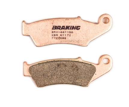 Pastiglie anteriori sinterizzate Braking BETA RR 125 / 200 / 250 / 300 / 350 / 390 / 400 / 430 / 450 / 480 / 498 / 520 / 525 2005-2024 BETA XTRAINER 250 2017-2024 BETA X TRAINER 300 2015-2024
