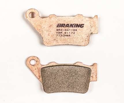Pastiglie posteriori sinterizzate Braking TM MX - EN 125 1993-2001 TM MX - EN 250 1995-2001