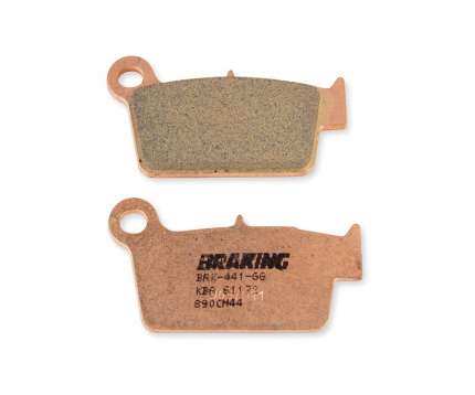 Pastiglie posteriori sinterizzate Braking BETA RR 125 / 200 / 250 / 300 / 350 / 390 / 400 / 430 / 450 / 480 / 498 / 520 / 525 2005-2024 BETA XTRAINER 250 / 300 2015-2024