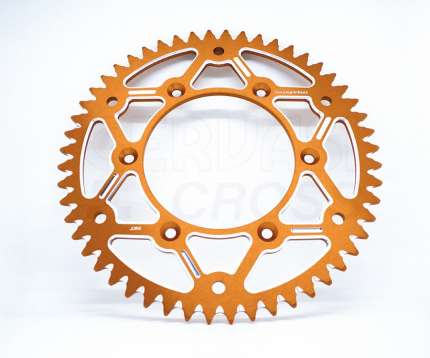  Corona CHT in ergal arancio KTM MX - SX - GS - EXC - EXC-F 125 / 144 / 150 / 200 / 250 / 300 / 350 / 360 / 380 / 400 / 450 / 500 / 520 / 525 / 530 1989-2025
