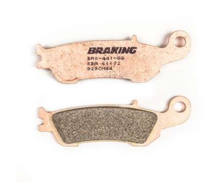 Pastiglie anteriori sinterizzate Braking YAMAHA YZ 125 / 250 2008-2021 YAMAHA YZF 250 2007-2020 YAMAHA YZF 450 2008-2019 YAMAHA WRF 450 2016-2020