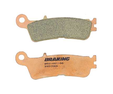 Pastiglie anteriori sinterizzate Braking YAMAHA YZ 125 / 250 2022-2024 YAMAHA YZF 250 2021-2024 YAMAHA WRF 250 2022-2024 YAMAHA YZF 450 2020-2024 YAMAHA WRF 450 2021-2024