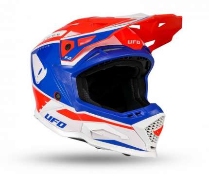 Casco UFO Echus ROSSO/BLU