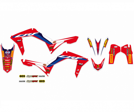 Kit adesivi Blackbird Replica Team 144 Motorsport 2020 HONDA CRF 250R 2018-2021 HONDA CRF 450R / 450RX 2017-2020