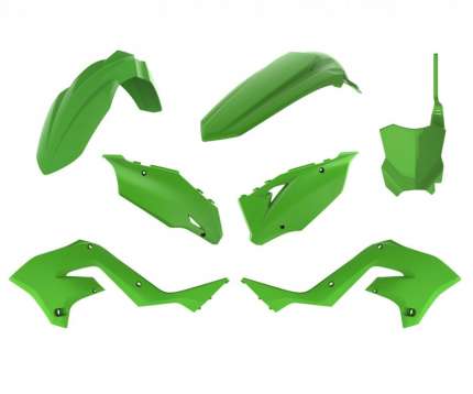 Kit plastiche Polisport Restyling KAWASAKI KX 125 / 250 2003-2008
