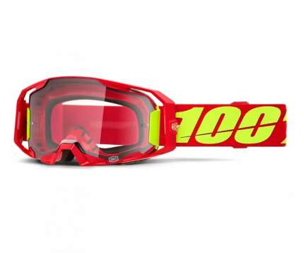 Mascherina 100% ARMATIC ROSSO/GIALLO FLUO