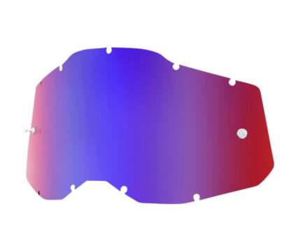 Lente Accuri 2/Racecraft 2/Strata 2 SPECCHIATO ROSSO/BLU