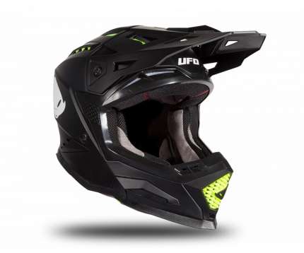 Casco UFO Echus NERO OPACO
