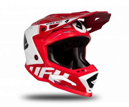 Casco UFO Echus ROSSO/BIANCO