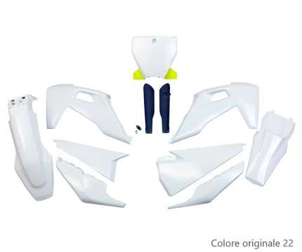 Full kit plastiche HUSQVARNA TC 125 / 250 2019-2022 HUSQVARNA FC 250 / 350 / 450 2019-2022