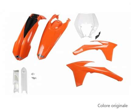 Full kit plastiche con portafaro KTM EXC 125 / 200 / 250 / 300 2012-2013 KTM EXC-F 250 / 350 / 450 / 500 2012-2013