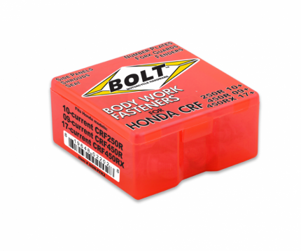 Kit viti fissaggio plastiche Bolt HONDA CRF 250R 2010-2021 HONDA CRF 250RX 2019-2021 HONDA CRF 450R 2009-2020 HONDA CRF 450RX 2017-2020