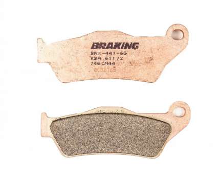 Pastiglie anteriori sinterizzate Braking KTM SX - XC-W - EXC - MX - GS - SXF - EXC-F 125 / 144 / 150 / 200 / 250 / 300 / 350 / 380 / 400 / 450 / 500 / 505 / 520 / 525 / 530 1993-2024