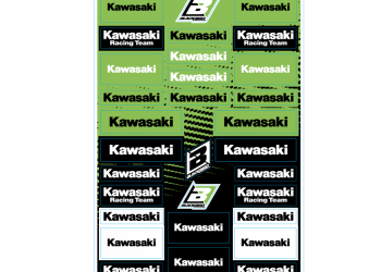 Foglio adesivi sponsor KAWASAKI
