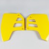 Protezione per paraspigoli in plastica per pelli protettive per Suzuki RM125 RM250 RMZ250 RMZ450 Giallo 